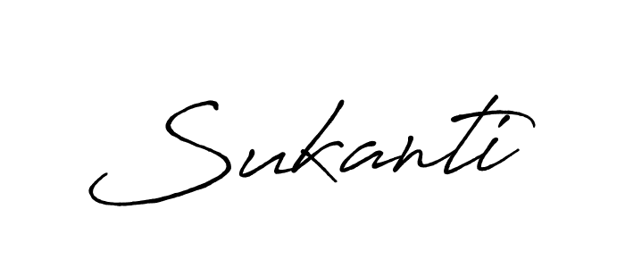 Once you've used our free online signature maker to create your best signature Antro_Vectra_Bolder style, it's time to enjoy all of the benefits that Sukanti name signing documents. Sukanti signature style 7 images and pictures png