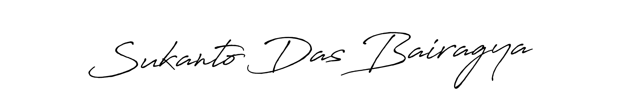 Use a signature maker to create a handwritten signature online. With this signature software, you can design (Antro_Vectra_Bolder) your own signature for name Sukanto Das Bairagya. Sukanto Das Bairagya signature style 7 images and pictures png