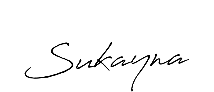 Sukayna stylish signature style. Best Handwritten Sign (Antro_Vectra_Bolder) for my name. Handwritten Signature Collection Ideas for my name Sukayna. Sukayna signature style 7 images and pictures png