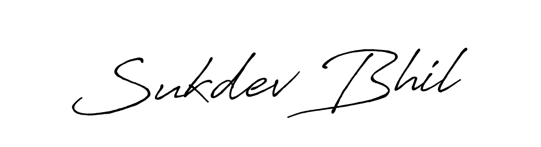 Also You can easily find your signature by using the search form. We will create Sukdev Bhil name handwritten signature images for you free of cost using Antro_Vectra_Bolder sign style. Sukdev Bhil signature style 7 images and pictures png