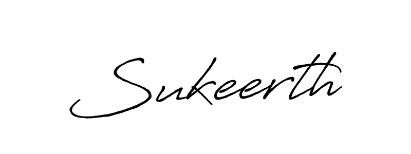 How to make Sukeerth name signature. Use Antro_Vectra_Bolder style for creating short signs online. This is the latest handwritten sign. Sukeerth signature style 7 images and pictures png