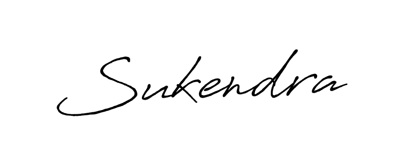 Use a signature maker to create a handwritten signature online. With this signature software, you can design (Antro_Vectra_Bolder) your own signature for name Sukendra. Sukendra signature style 7 images and pictures png