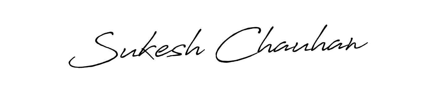 Also we have Sukesh Chauhan name is the best signature style. Create professional handwritten signature collection using Antro_Vectra_Bolder autograph style. Sukesh Chauhan signature style 7 images and pictures png