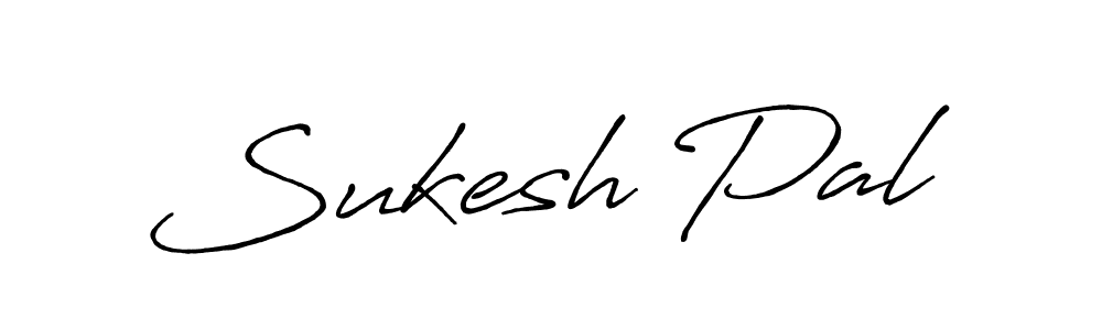 How to make Sukesh Pal signature? Antro_Vectra_Bolder is a professional autograph style. Create handwritten signature for Sukesh Pal name. Sukesh Pal signature style 7 images and pictures png