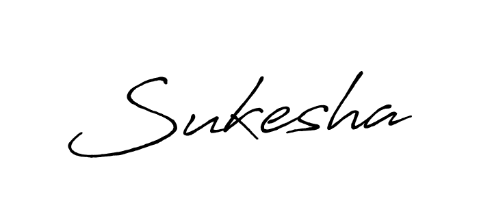 It looks lik you need a new signature style for name Sukesha. Design unique handwritten (Antro_Vectra_Bolder) signature with our free signature maker in just a few clicks. Sukesha signature style 7 images and pictures png