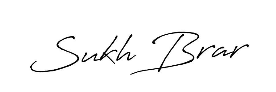 This is the best signature style for the Sukh Brar name. Also you like these signature font (Antro_Vectra_Bolder). Mix name signature. Sukh Brar signature style 7 images and pictures png