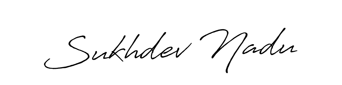 It looks lik you need a new signature style for name Sukhdev Nadu. Design unique handwritten (Antro_Vectra_Bolder) signature with our free signature maker in just a few clicks. Sukhdev Nadu signature style 7 images and pictures png