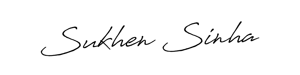 Here are the top 10 professional signature styles for the name Sukhen Sinha. These are the best autograph styles you can use for your name. Sukhen Sinha signature style 7 images and pictures png