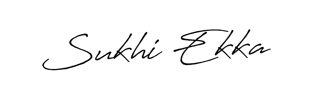 Make a short Sukhi Ekka signature style. Manage your documents anywhere anytime using Antro_Vectra_Bolder. Create and add eSignatures, submit forms, share and send files easily. Sukhi Ekka signature style 7 images and pictures png