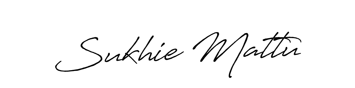How to make Sukhie Mattu signature? Antro_Vectra_Bolder is a professional autograph style. Create handwritten signature for Sukhie Mattu name. Sukhie Mattu signature style 7 images and pictures png