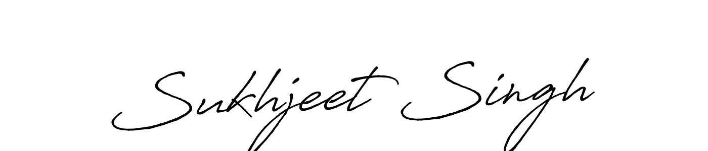 Design your own signature with our free online signature maker. With this signature software, you can create a handwritten (Antro_Vectra_Bolder) signature for name Sukhjeet Singh. Sukhjeet Singh signature style 7 images and pictures png