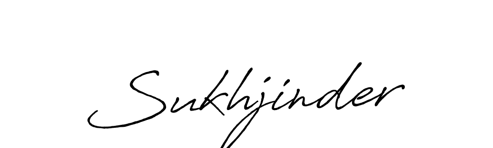 Also we have Sukhjinder name is the best signature style. Create professional handwritten signature collection using Antro_Vectra_Bolder autograph style. Sukhjinder signature style 7 images and pictures png