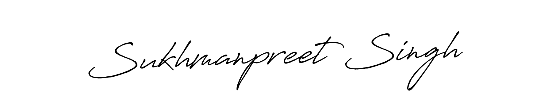 Also we have Sukhmanpreet Singh name is the best signature style. Create professional handwritten signature collection using Antro_Vectra_Bolder autograph style. Sukhmanpreet Singh signature style 7 images and pictures png