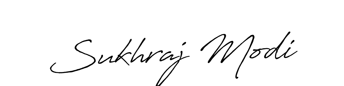 Create a beautiful signature design for name Sukhraj Modi. With this signature (Antro_Vectra_Bolder) fonts, you can make a handwritten signature for free. Sukhraj Modi signature style 7 images and pictures png
