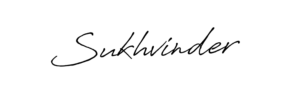 How to make Sukhvinder signature? Antro_Vectra_Bolder is a professional autograph style. Create handwritten signature for Sukhvinder name. Sukhvinder signature style 7 images and pictures png
