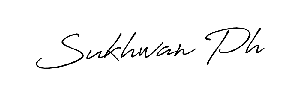 Similarly Antro_Vectra_Bolder is the best handwritten signature design. Signature creator online .You can use it as an online autograph creator for name Sukhwan Ph. Sukhwan Ph signature style 7 images and pictures png