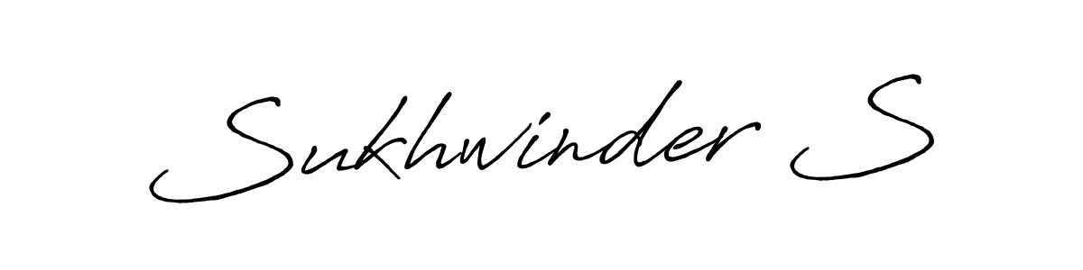 How to Draw Sukhwinder S signature style? Antro_Vectra_Bolder is a latest design signature styles for name Sukhwinder S. Sukhwinder S signature style 7 images and pictures png