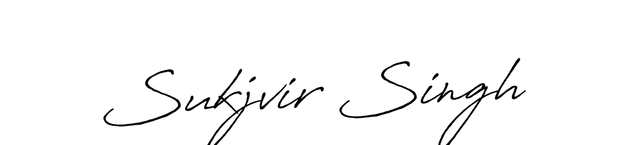 How to Draw Sukjvir Singh signature style? Antro_Vectra_Bolder is a latest design signature styles for name Sukjvir Singh. Sukjvir Singh signature style 7 images and pictures png