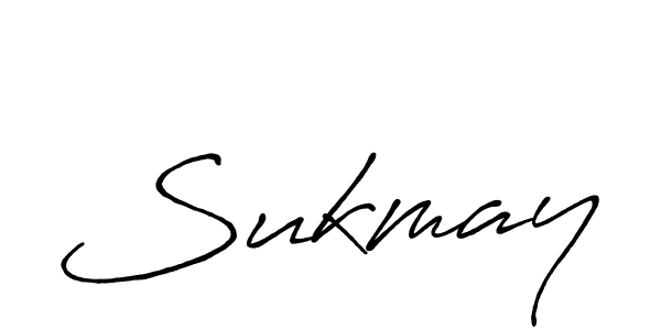 Sukmay stylish signature style. Best Handwritten Sign (Antro_Vectra_Bolder) for my name. Handwritten Signature Collection Ideas for my name Sukmay. Sukmay signature style 7 images and pictures png