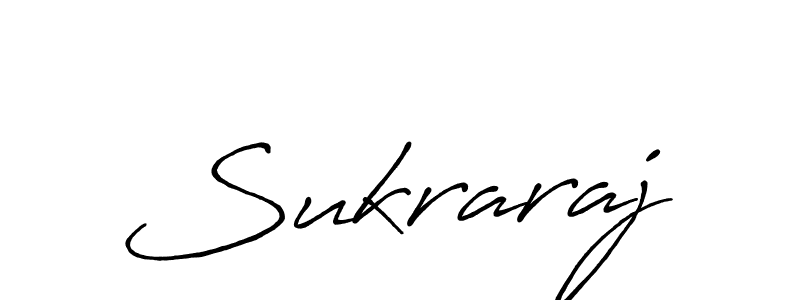 Make a beautiful signature design for name Sukraraj. With this signature (Antro_Vectra_Bolder) style, you can create a handwritten signature for free. Sukraraj signature style 7 images and pictures png