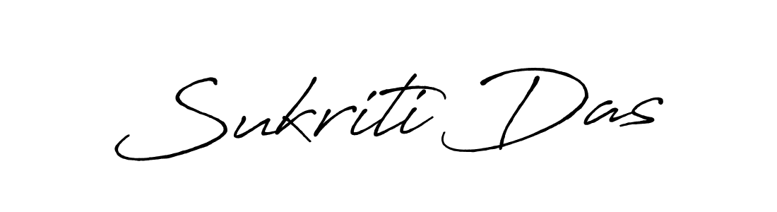 Make a beautiful signature design for name Sukriti Das. With this signature (Antro_Vectra_Bolder) style, you can create a handwritten signature for free. Sukriti Das signature style 7 images and pictures png