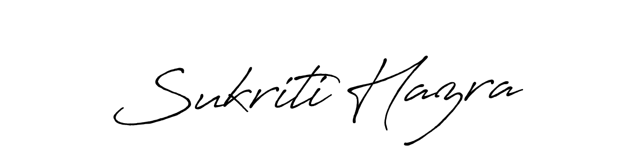 Also we have Sukriti Hazra name is the best signature style. Create professional handwritten signature collection using Antro_Vectra_Bolder autograph style. Sukriti Hazra signature style 7 images and pictures png