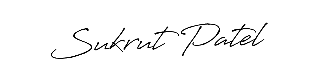 Once you've used our free online signature maker to create your best signature Antro_Vectra_Bolder style, it's time to enjoy all of the benefits that Sukrut Patel name signing documents. Sukrut Patel signature style 7 images and pictures png