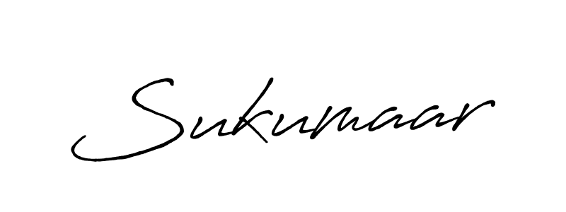 Create a beautiful signature design for name Sukumaar. With this signature (Antro_Vectra_Bolder) fonts, you can make a handwritten signature for free. Sukumaar signature style 7 images and pictures png