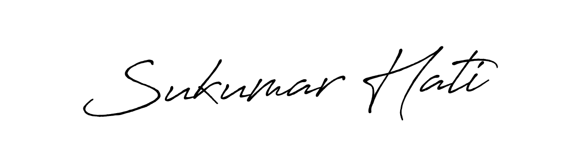 You should practise on your own different ways (Antro_Vectra_Bolder) to write your name (Sukumar Hati) in signature. don't let someone else do it for you. Sukumar Hati signature style 7 images and pictures png