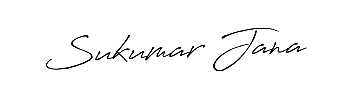 How to make Sukumar Jana name signature. Use Antro_Vectra_Bolder style for creating short signs online. This is the latest handwritten sign. Sukumar Jana signature style 7 images and pictures png