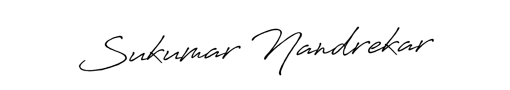 Once you've used our free online signature maker to create your best signature Antro_Vectra_Bolder style, it's time to enjoy all of the benefits that Sukumar Nandrekar name signing documents. Sukumar Nandrekar signature style 7 images and pictures png