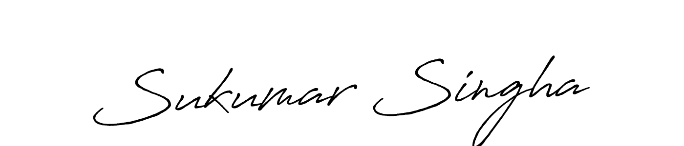 The best way (Antro_Vectra_Bolder) to make a short signature is to pick only two or three words in your name. The name Sukumar Singha include a total of six letters. For converting this name. Sukumar Singha signature style 7 images and pictures png
