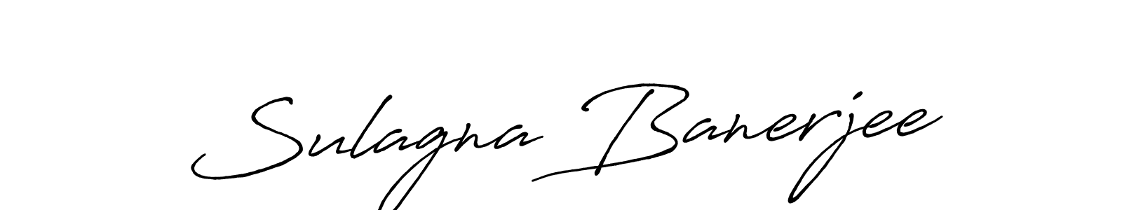 You should practise on your own different ways (Antro_Vectra_Bolder) to write your name (Sulagna Banerjee) in signature. don't let someone else do it for you. Sulagna Banerjee signature style 7 images and pictures png
