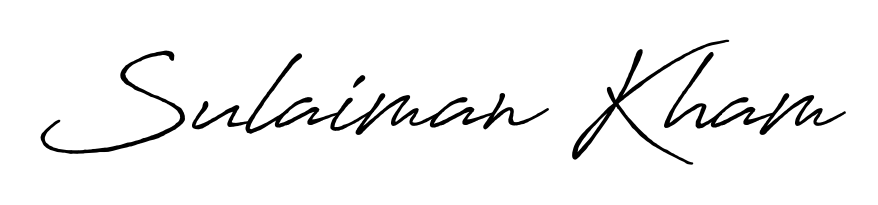 Practice writing Sulaiman Kham with the flow of Antro_Vectra_Bolder lettering. A fantastic source of inspiration for developing your personal signature style. Sulaiman Kham signature style 7 images and pictures png