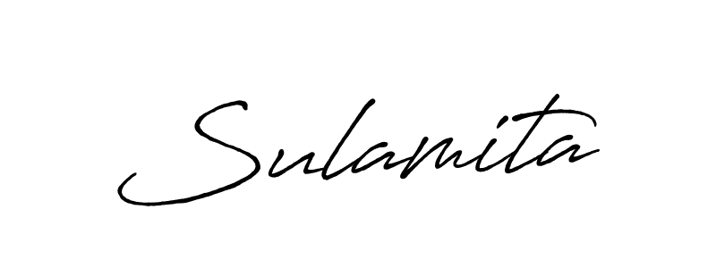 Also You can easily find your signature by using the search form. We will create Sulamita name handwritten signature images for you free of cost using Antro_Vectra_Bolder sign style. Sulamita signature style 7 images and pictures png