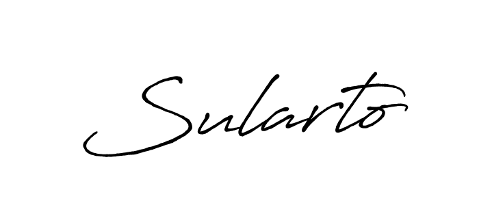 Once you've used our free online signature maker to create your best signature Antro_Vectra_Bolder style, it's time to enjoy all of the benefits that Sularto name signing documents. Sularto signature style 7 images and pictures png