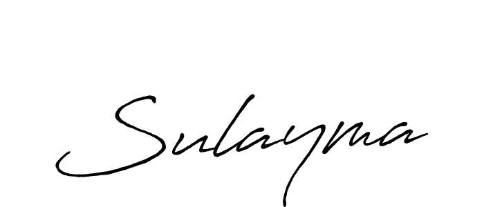 Use a signature maker to create a handwritten signature online. With this signature software, you can design (Antro_Vectra_Bolder) your own signature for name Sulayma. Sulayma signature style 7 images and pictures png