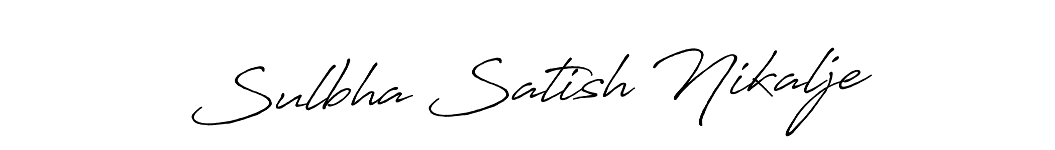 Here are the top 10 professional signature styles for the name Sulbha Satish Nikalje. These are the best autograph styles you can use for your name. Sulbha Satish Nikalje signature style 7 images and pictures png