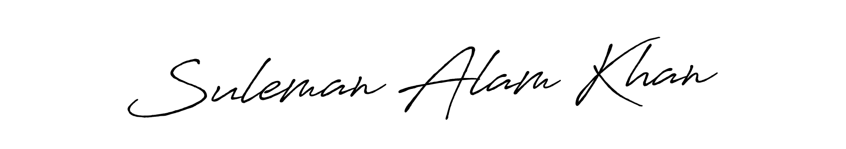 Once you've used our free online signature maker to create your best signature Antro_Vectra_Bolder style, it's time to enjoy all of the benefits that Suleman Alam Khan name signing documents. Suleman Alam Khan signature style 7 images and pictures png