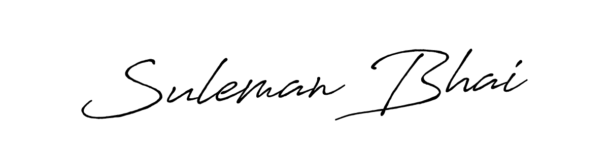 if you are searching for the best signature style for your name Suleman Bhai. so please give up your signature search. here we have designed multiple signature styles  using Antro_Vectra_Bolder. Suleman Bhai signature style 7 images and pictures png