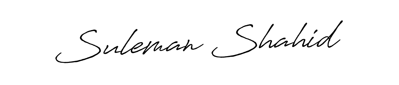 How to Draw Suleman Shahid signature style? Antro_Vectra_Bolder is a latest design signature styles for name Suleman Shahid. Suleman Shahid signature style 7 images and pictures png