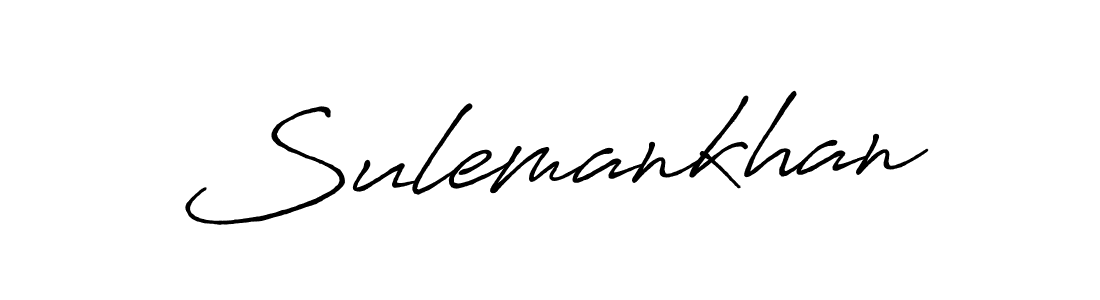 How to Draw Sulemankhan signature style? Antro_Vectra_Bolder is a latest design signature styles for name Sulemankhan. Sulemankhan signature style 7 images and pictures png