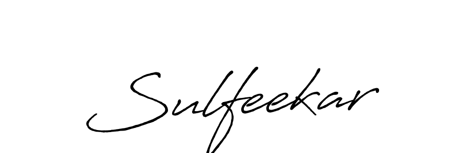 Also we have Sulfeekar name is the best signature style. Create professional handwritten signature collection using Antro_Vectra_Bolder autograph style. Sulfeekar signature style 7 images and pictures png