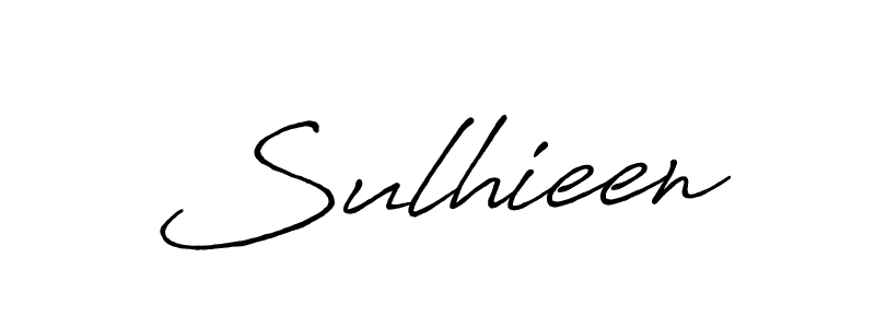 Similarly Antro_Vectra_Bolder is the best handwritten signature design. Signature creator online .You can use it as an online autograph creator for name Sulhieen. Sulhieen signature style 7 images and pictures png