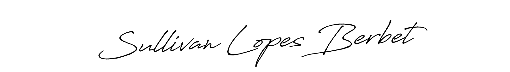 if you are searching for the best signature style for your name Sullivan Lopes Berbet. so please give up your signature search. here we have designed multiple signature styles  using Antro_Vectra_Bolder. Sullivan Lopes Berbet signature style 7 images and pictures png