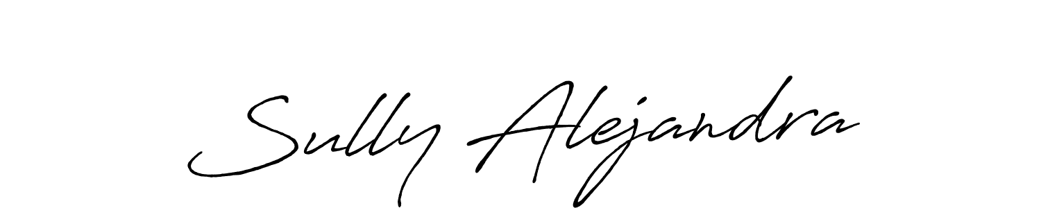 if you are searching for the best signature style for your name Sully Alejandra. so please give up your signature search. here we have designed multiple signature styles  using Antro_Vectra_Bolder. Sully Alejandra signature style 7 images and pictures png