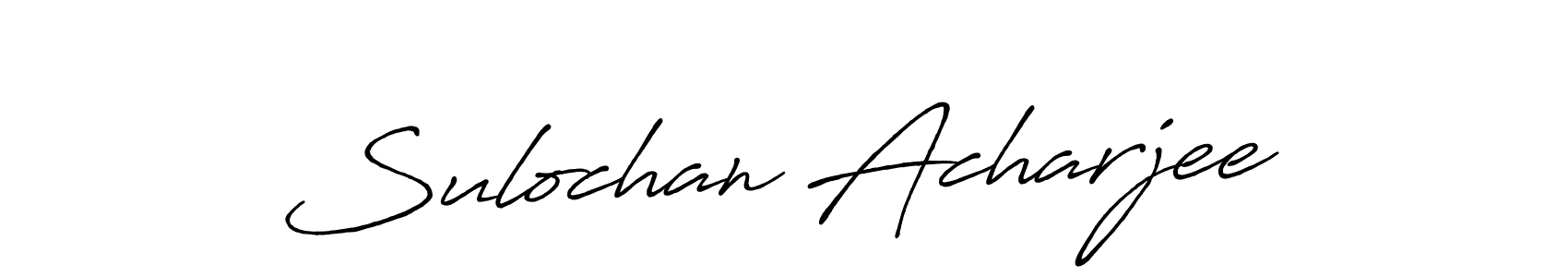 Also we have Sulochan Acharjee name is the best signature style. Create professional handwritten signature collection using Antro_Vectra_Bolder autograph style. Sulochan Acharjee signature style 7 images and pictures png