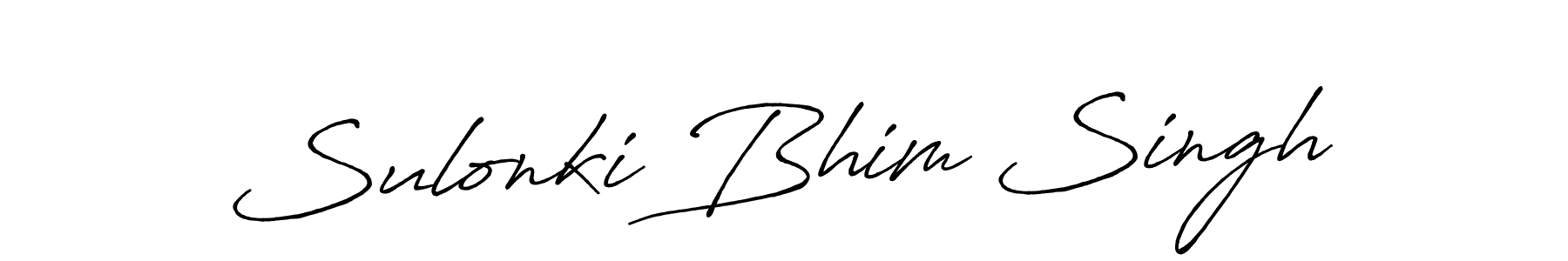 Once you've used our free online signature maker to create your best signature Antro_Vectra_Bolder style, it's time to enjoy all of the benefits that Sulonki Bhim Singh name signing documents. Sulonki Bhim Singh signature style 7 images and pictures png