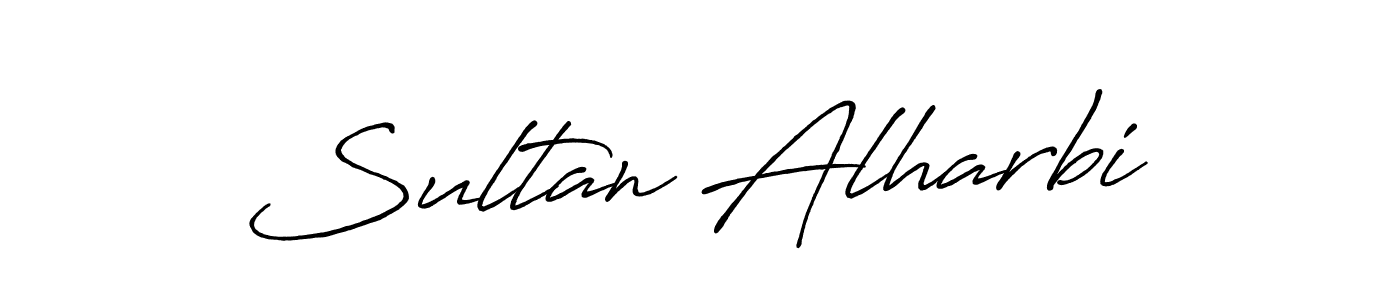 Make a beautiful signature design for name Sultan Alharbi. Use this online signature maker to create a handwritten signature for free. Sultan Alharbi signature style 7 images and pictures png