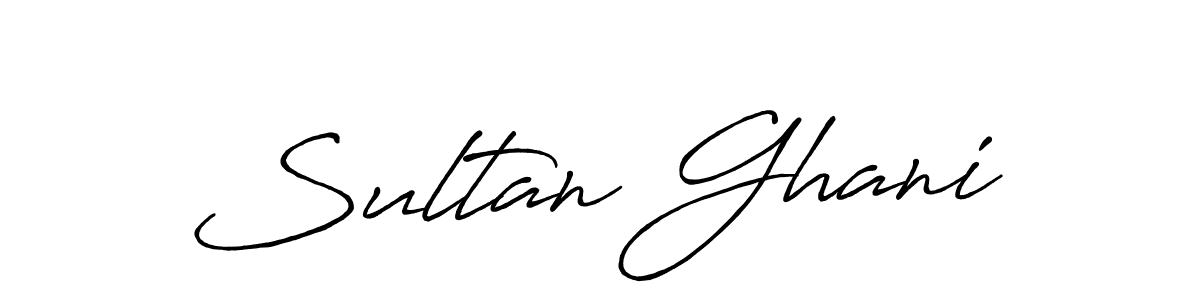 Make a beautiful signature design for name Sultan Ghani. Use this online signature maker to create a handwritten signature for free. Sultan Ghani signature style 7 images and pictures png